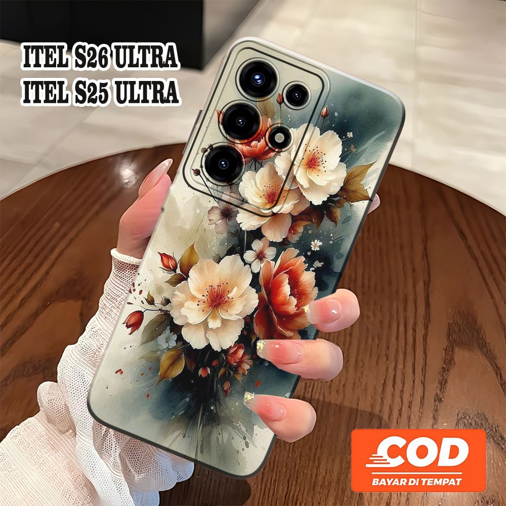 Softcase Hp ITEL S26 ULTRA - INFINIX S25 ULTRA TERBARU - Protection Camera - Case Aesthetic - Case m