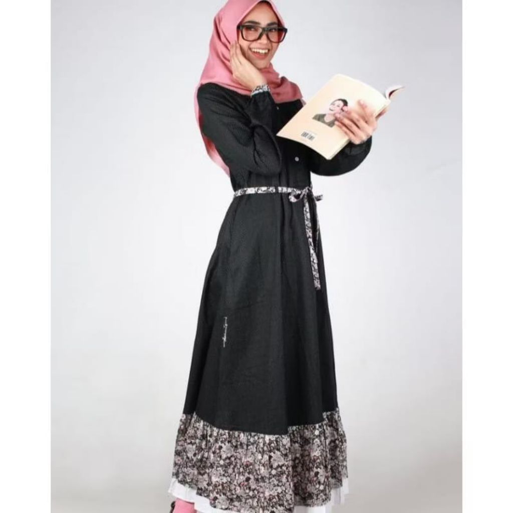 Dannis 2026 D'LAYLA MOM n GIRL Abaya Dewasa Size Xs IDR 499.000