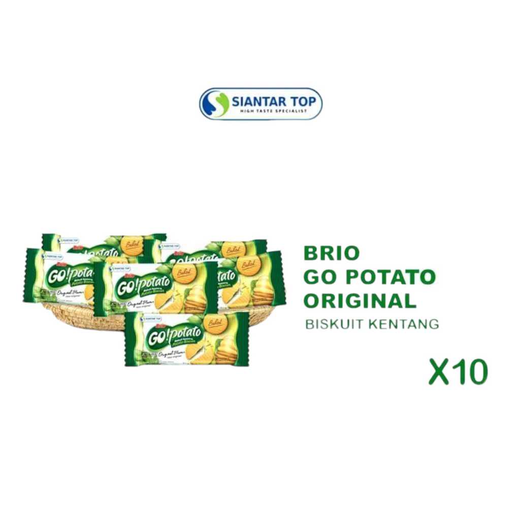 Brio Go Potato | Isi 10 Pcs | Siantar Top