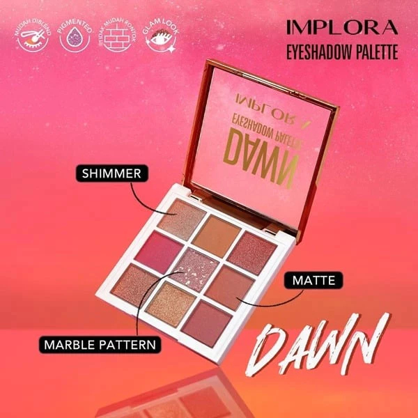 Implora NEW Eyeshadow Palette (Dawn)