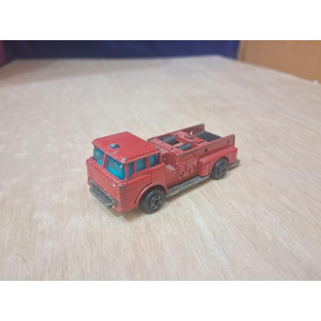 Diecast Vintage Zylmex p337 Fire Engine Ford Cab Truck Pemadam made in Hongkong Jadul