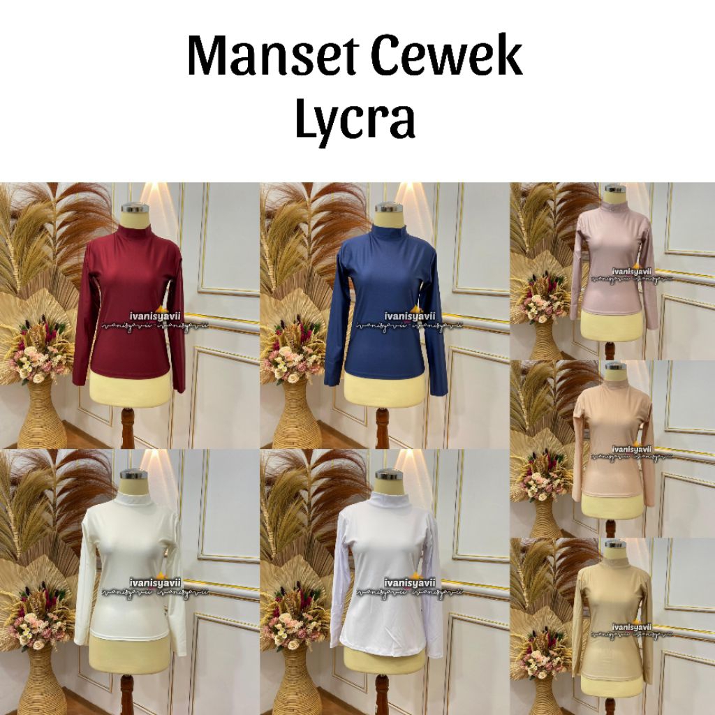 Manset Lycra / Manset Gliter / Manset pengantin