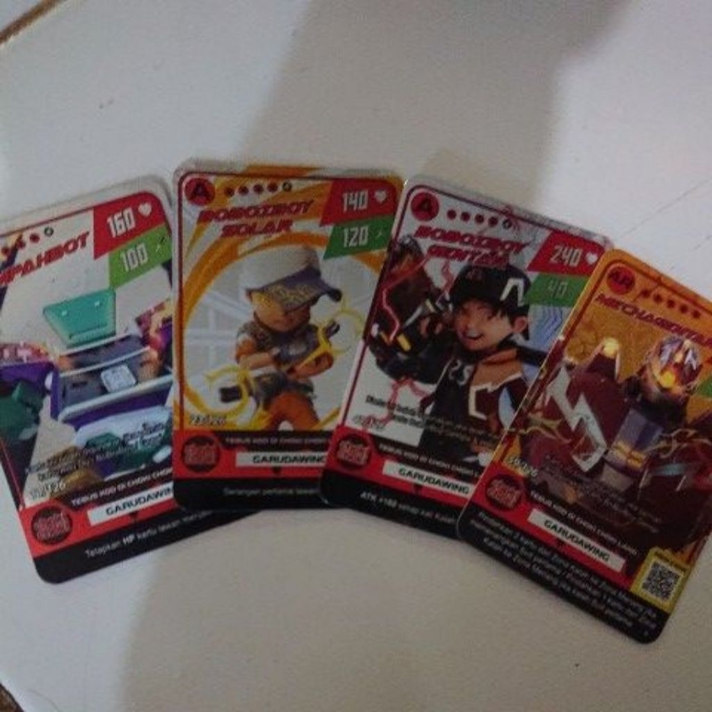 KARTU BOBOIBOY ASLI TERBATAS