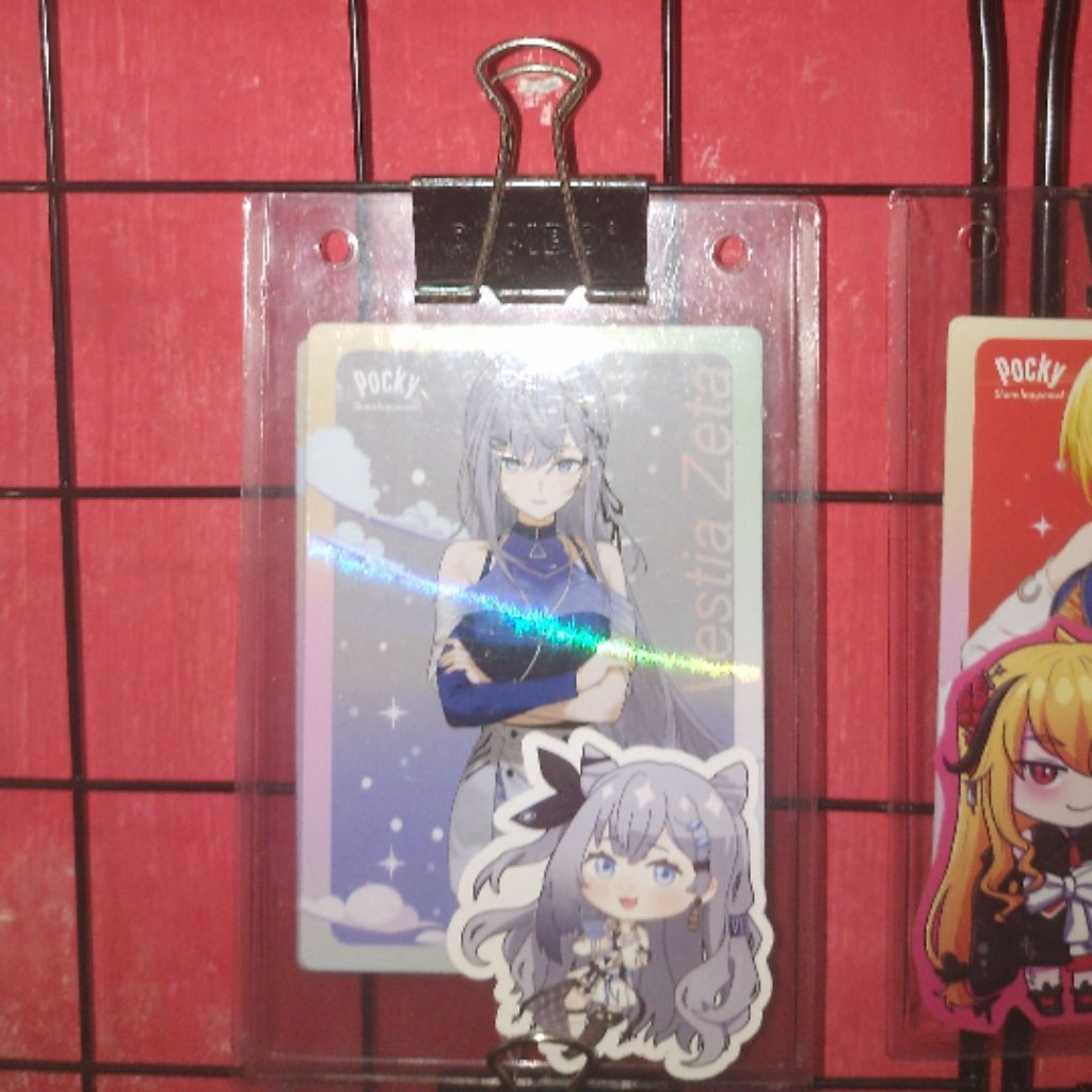 Hololive x Pocky Chromatic Future Photocard. Kartu Pocky kolaborasi hololive Vtuber Indonesia (OPEN 