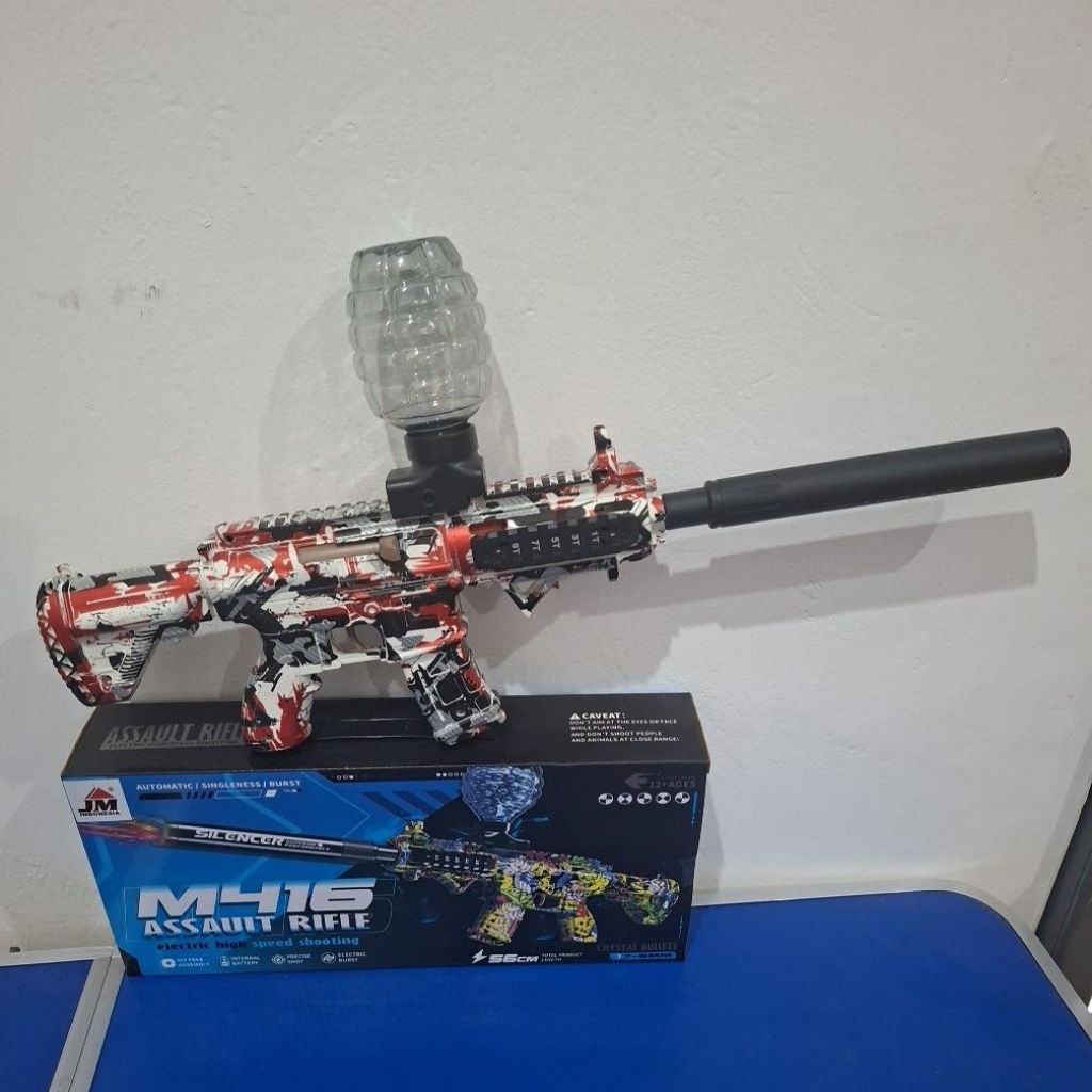 Mainan Anak Tembak Tembakan Gelly Ada Suara Tembakan Viral Gel BLASTER GUN