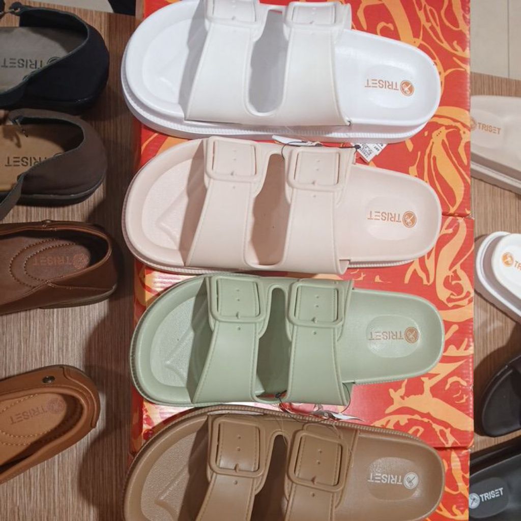 sendal slop wanita karet