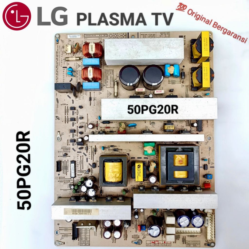 PSU / Power Suplai TV LG PLASMA 50PG20R 50 PG20R PG 20R Power supply / part Mesin tv plasma Original