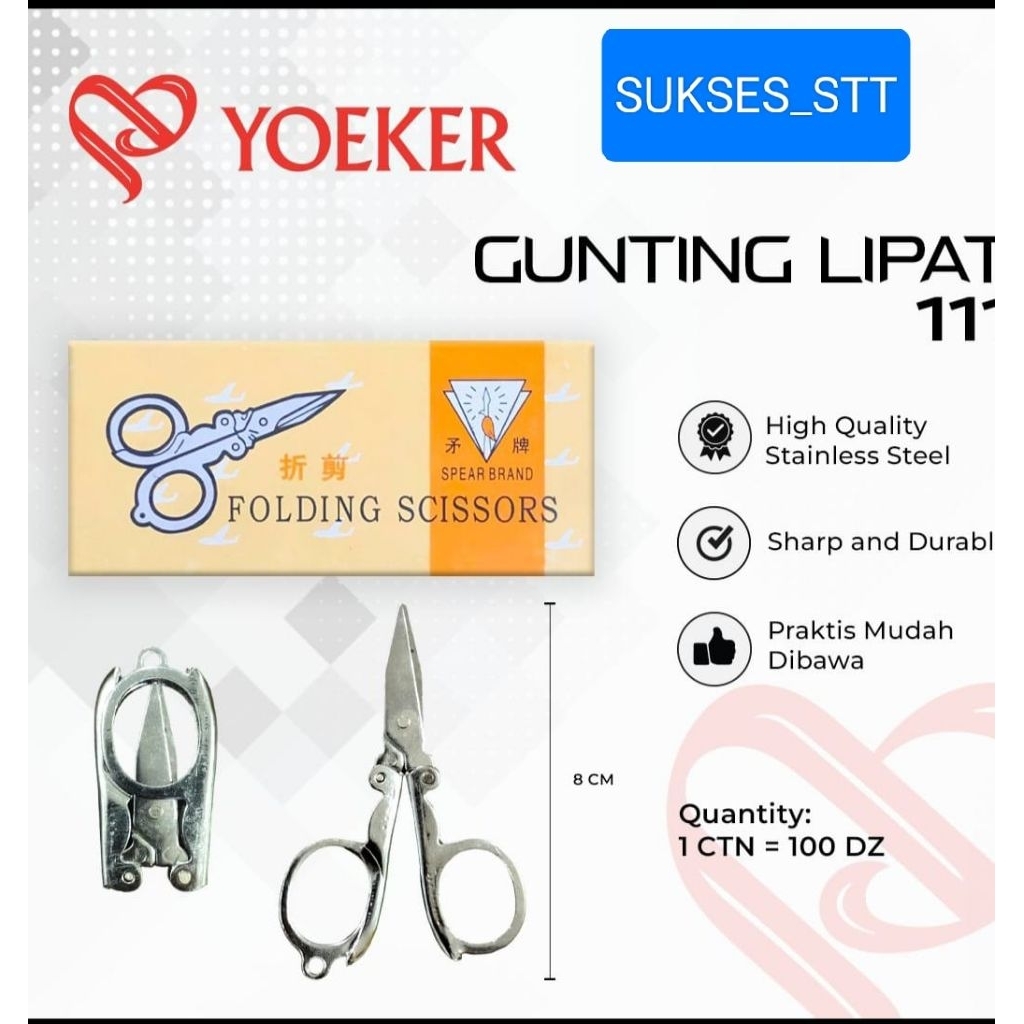 Gunting Kuku Lipat kecil/Gunting lipat kecil