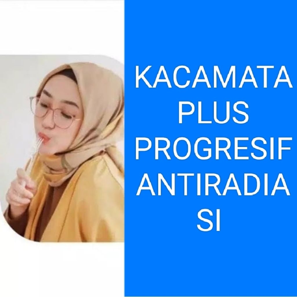 KACAMATA PLUS PROGRESIF ANTIRADIASI FRAME 6137