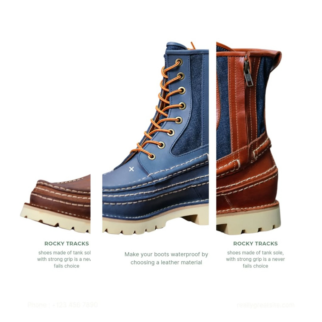 Cagge boots crafted From Leather Domestic Original