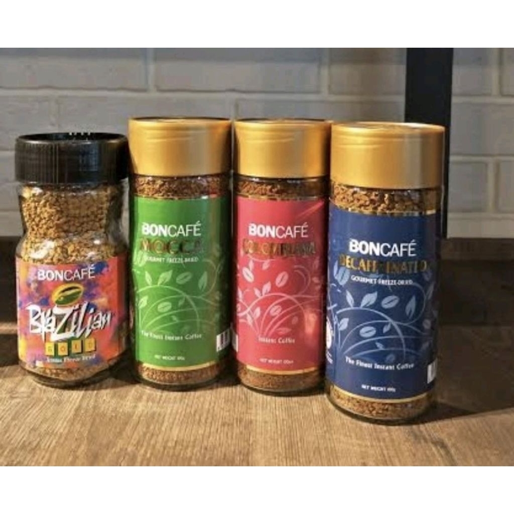 Boncafe Decaffeinated Brazilian Aroma Freeze Dried Instant Coffee 100g Kopi Instan Bona Colombiana 2