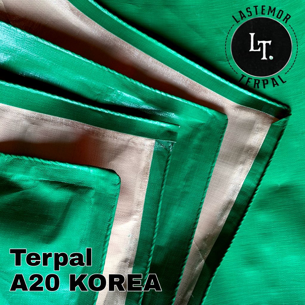 A20 Terpal Plastik Korea ukuran custom 2x2 2x4 2x5 5x8 8x10 dst, Tebal Tahan segala cuaca kuat