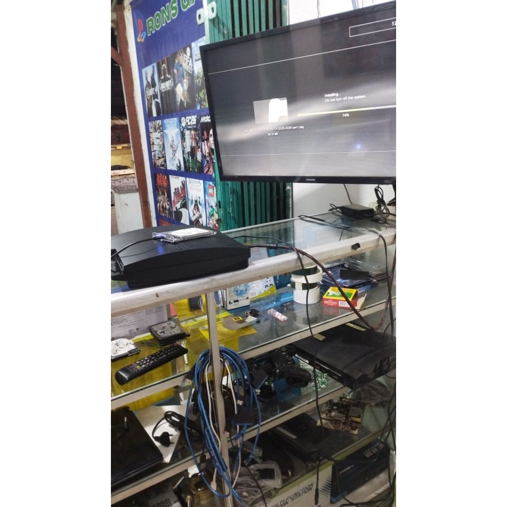 ps3 slim seken/bekas