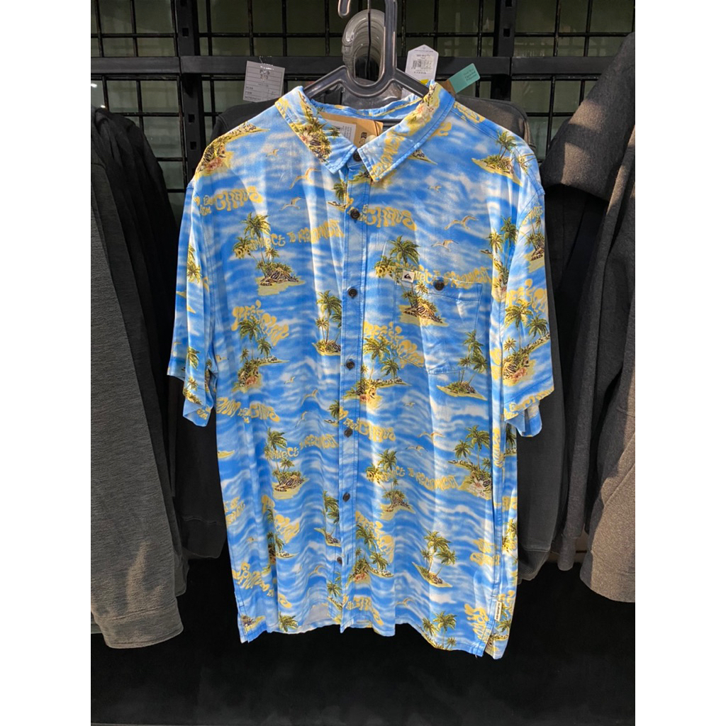 KEMEJA QUIKSILVER ORIGINAL 100%