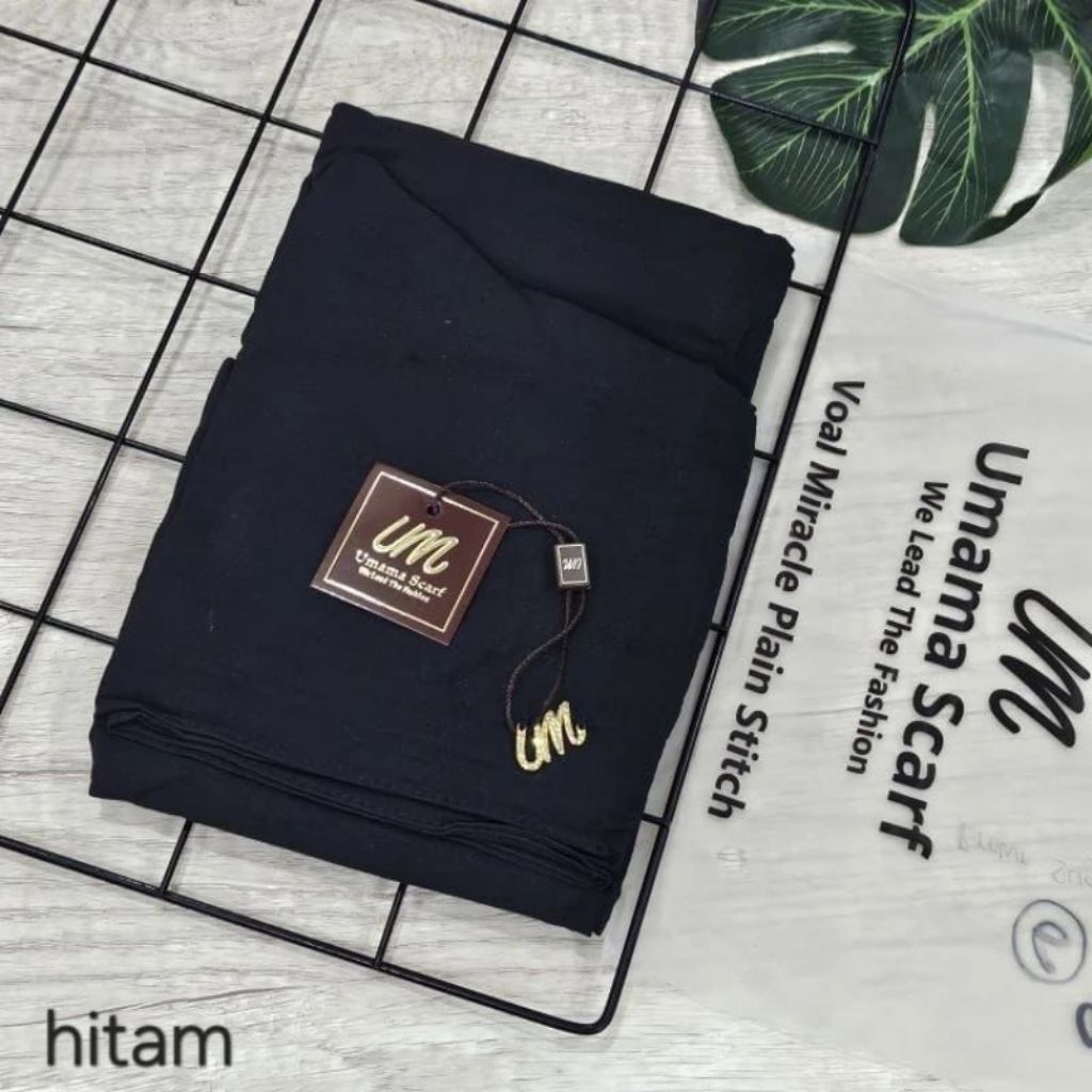 PROMO MURAH HIJAB UMAMA SEGIEMPAT voal miracle icon ori UMAMA dengan pouch dan logo plat emas