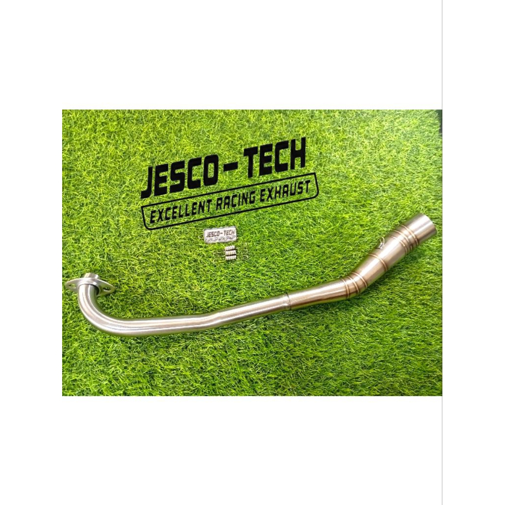 Leheran kenalpot Supra X 125 JESCO-TECH Excellent Racing exhaust