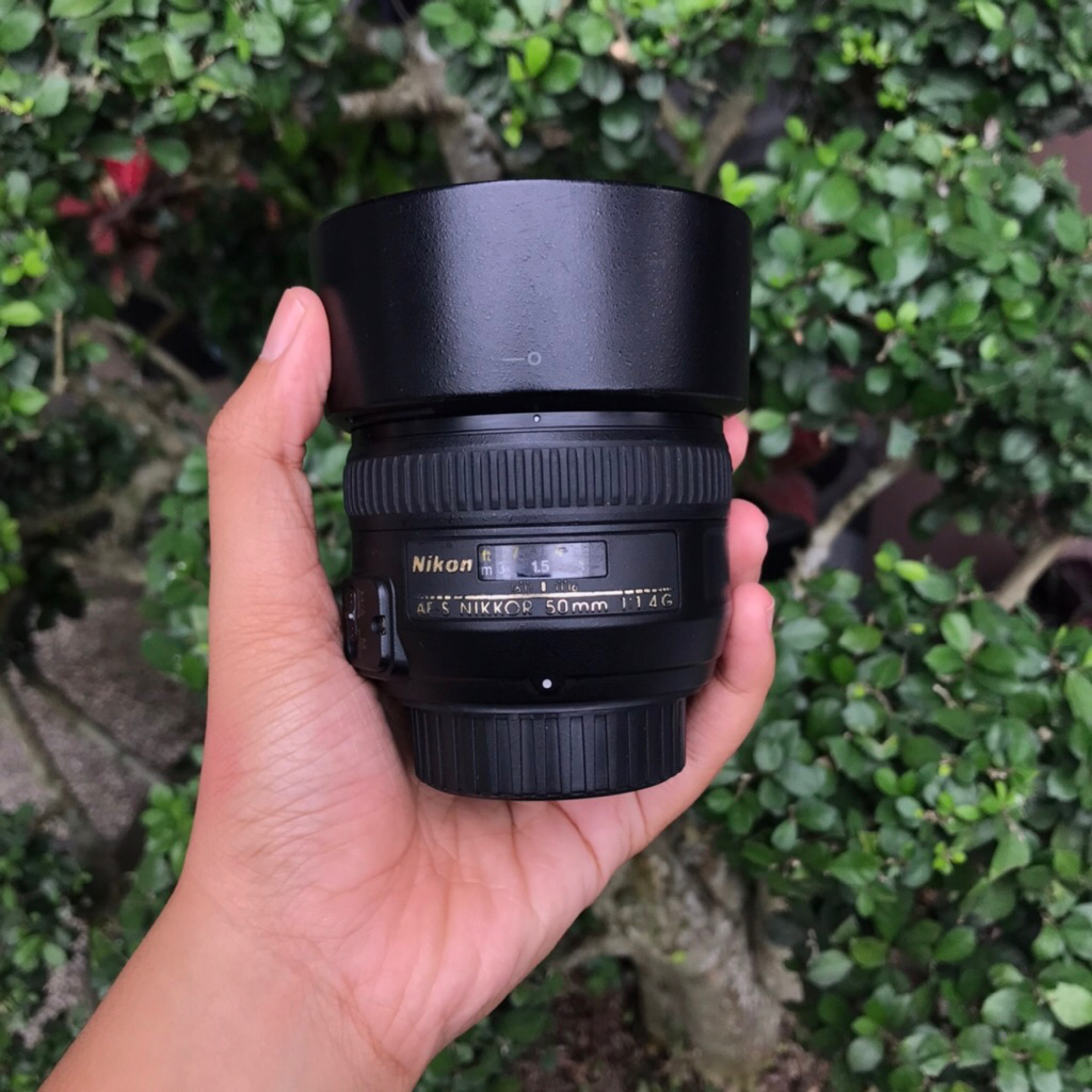 LENSA 50MM F1.4 AFS FOR NIKON FULLSETBOX