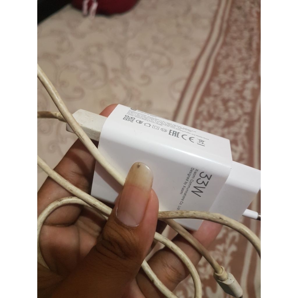 charger xiaomi 33 watt original copotan