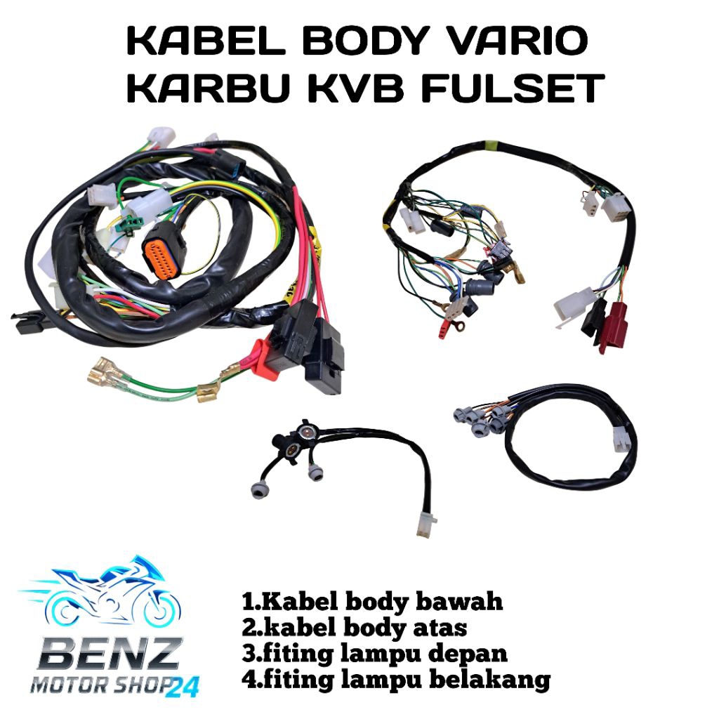 PAKET KABEL BODY VARIO KARBU 110 CW 2006-2013 KVB