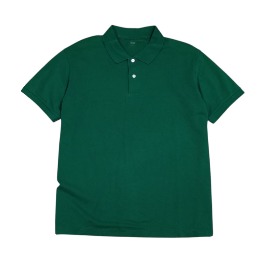 KAOS KERAH POLO SHIRT UNIQLO SECOND SIZE XXL