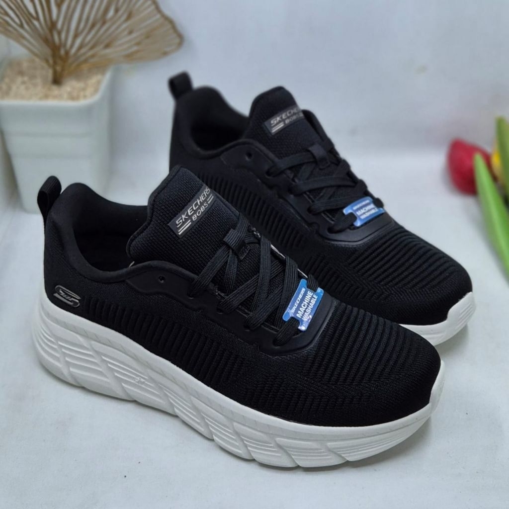 SKECHERS BOBS B FLEX HI WOMEN'S SNEAKERS ORIGINAL SEPATU SNEAKERS WANITA