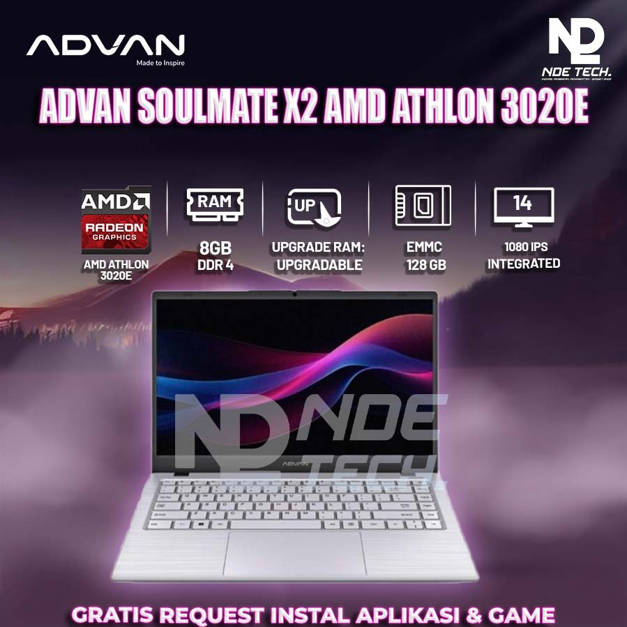Advan Soulmate X2 AMD Athlon 3020E