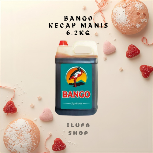 Bango Kecap Manis 6,2 Kg / Kecap Manis Bango Jerigen