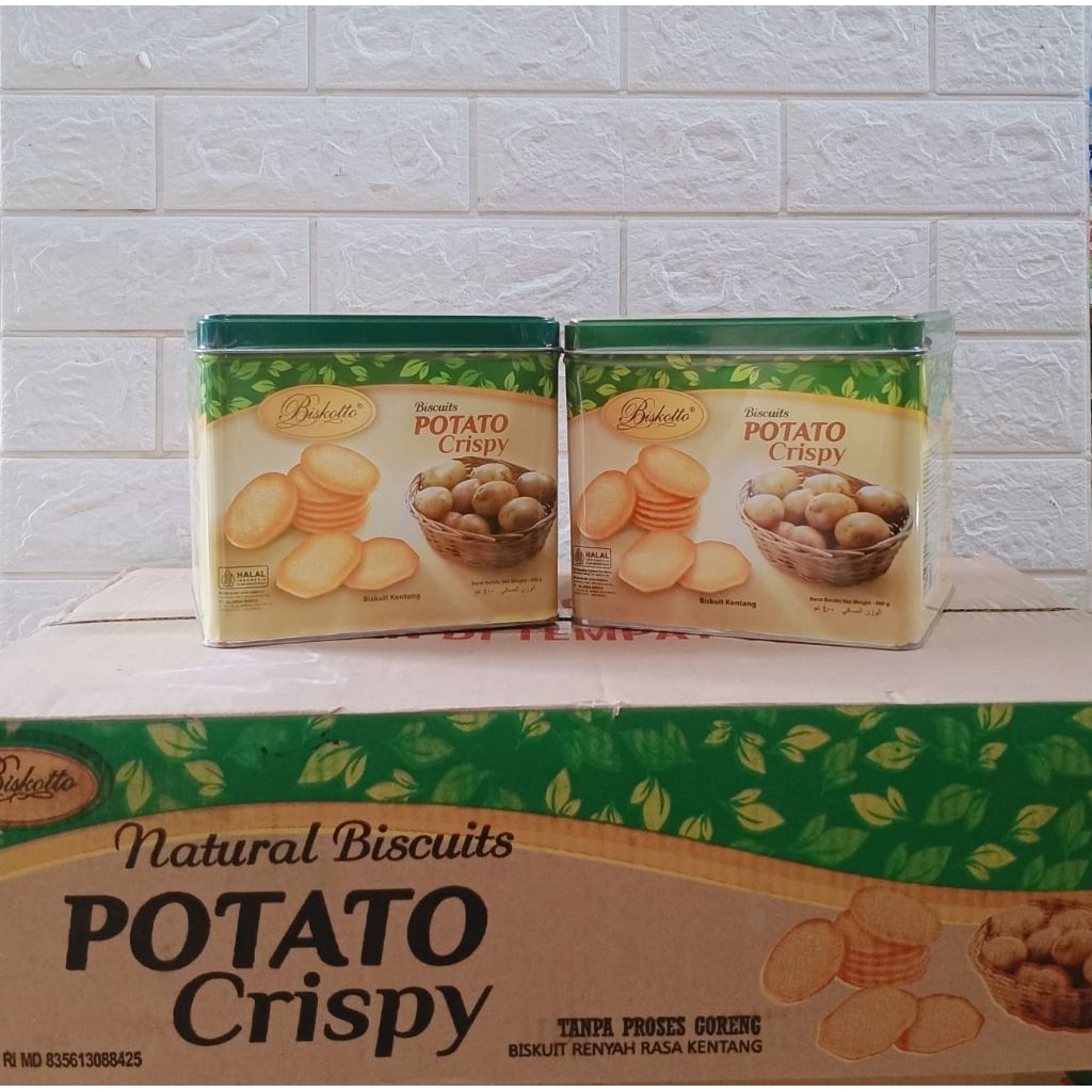 Potato Crispy Kaleng 400gram