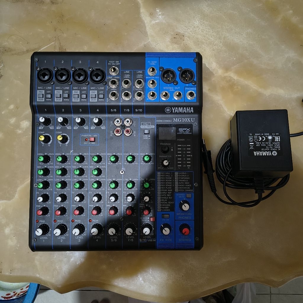 Mixer Yamaha MG10XU Original Made in Malaysia