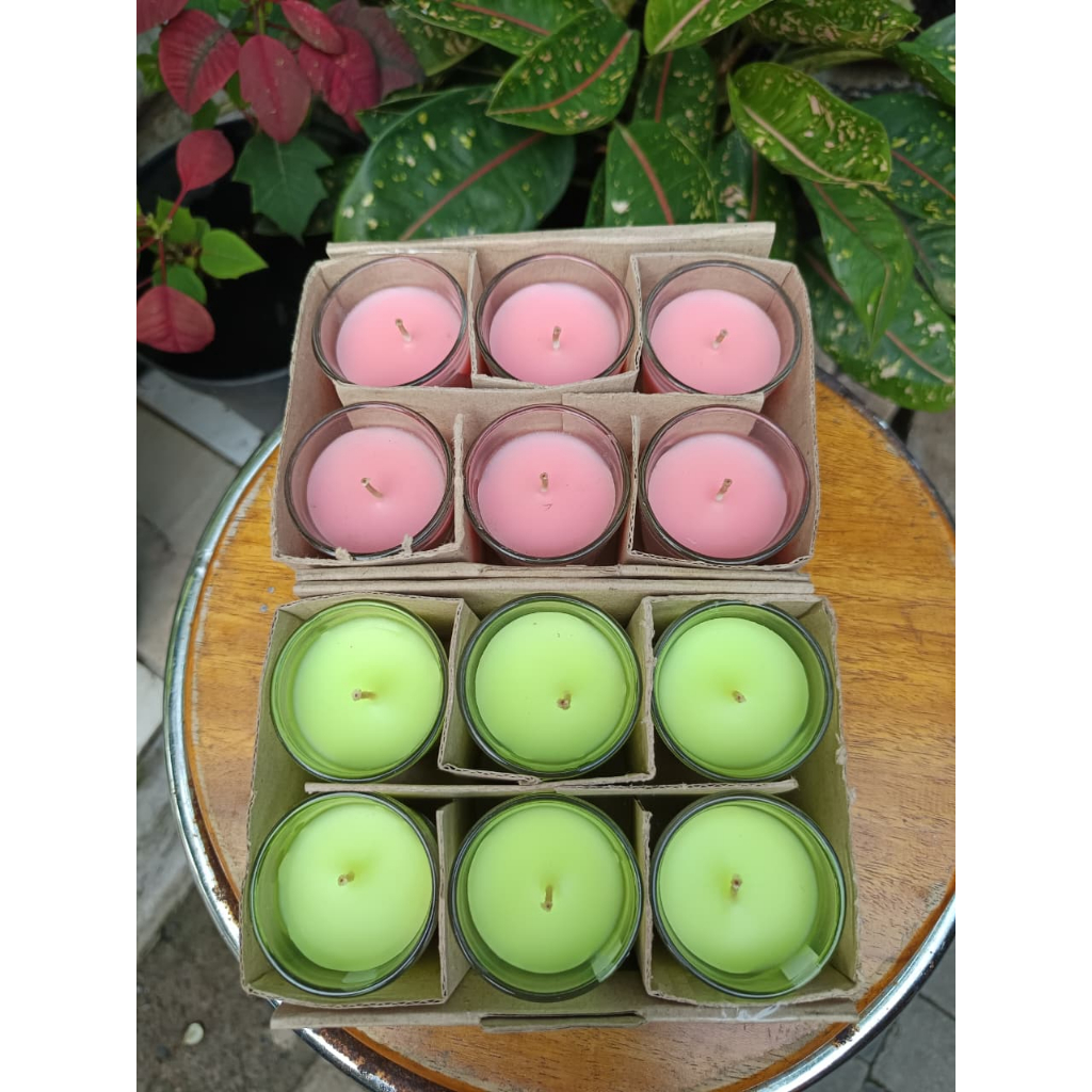 Lilin Aroma Terapi 1 Pcs - Relax Menenangkan - Lilin Gelas - Scented Candle