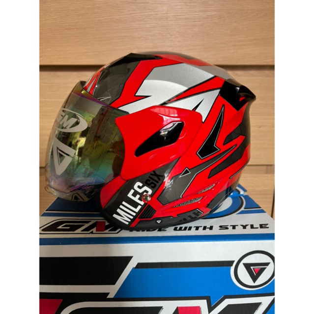 HELM GM FIGHTER SIX MILES SINGLE VISOR