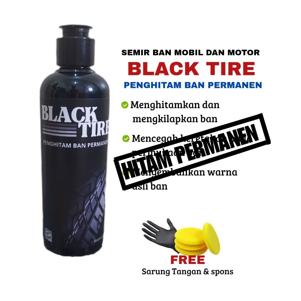 Semir Ban Mobil dan Motor | Penghitam Ban Permanen