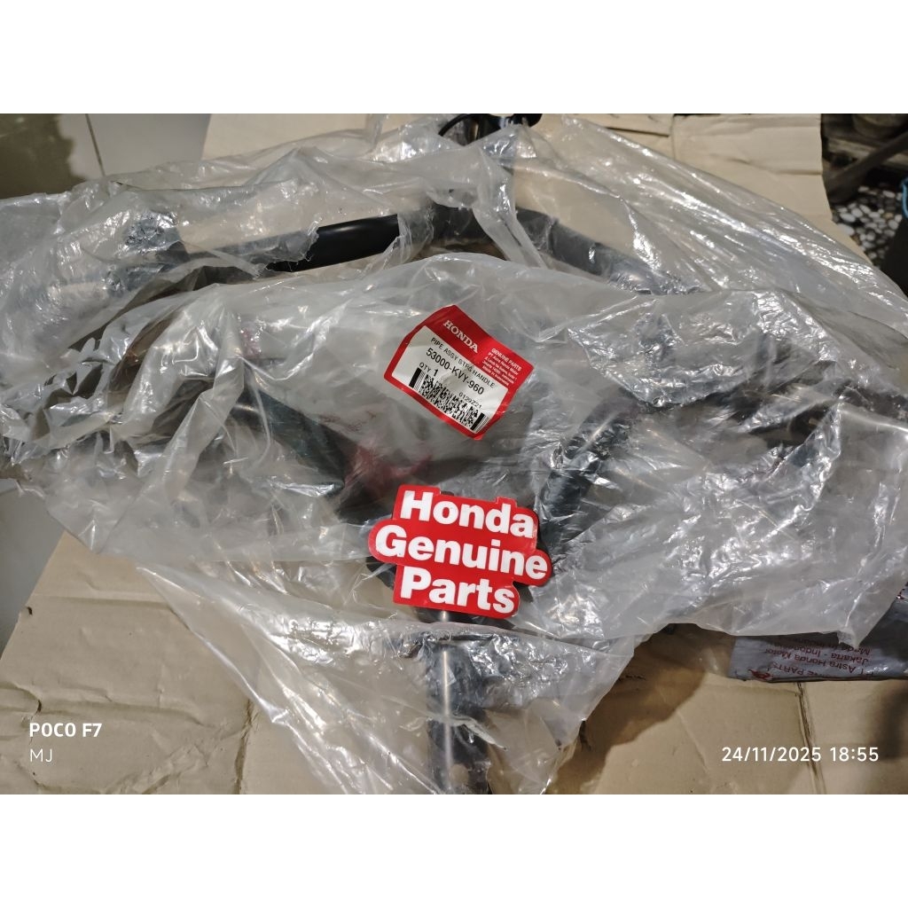 53000KVY960 / PIPE STERING HANDLE ASSY / STANG STIR BEAT KARBU KVY SERIES