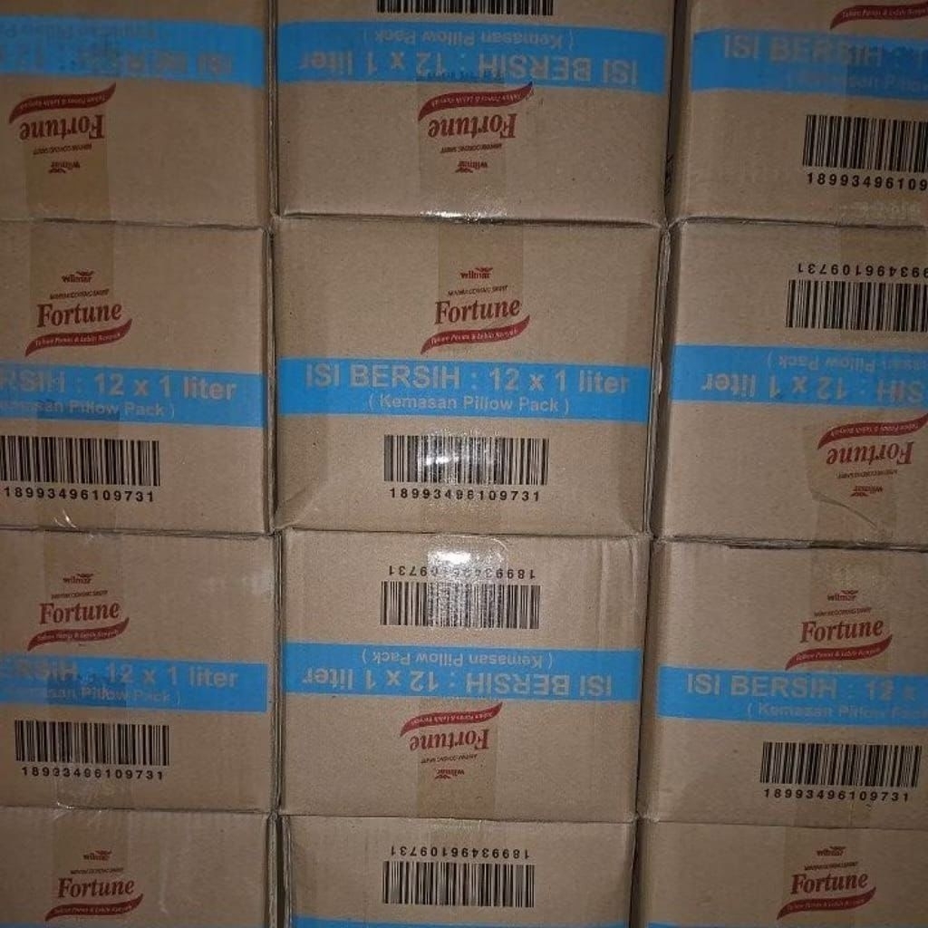 Minyak goreng fortune bantal 1 liter 1 dus