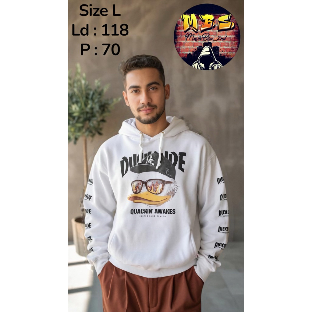 Hoodie B One Soul preloved second murah COD