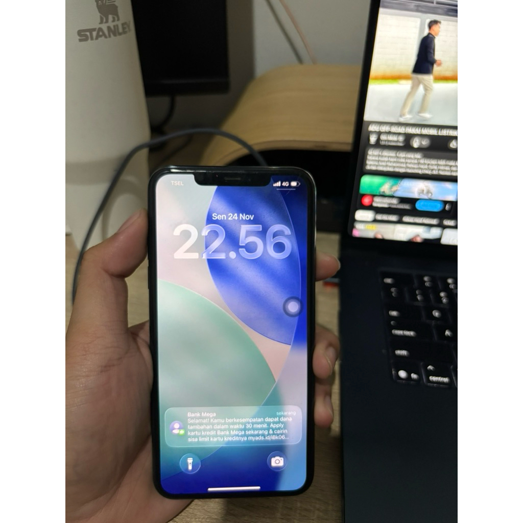 Iphone 11 ProMax Midnight Green 256 GB Inter