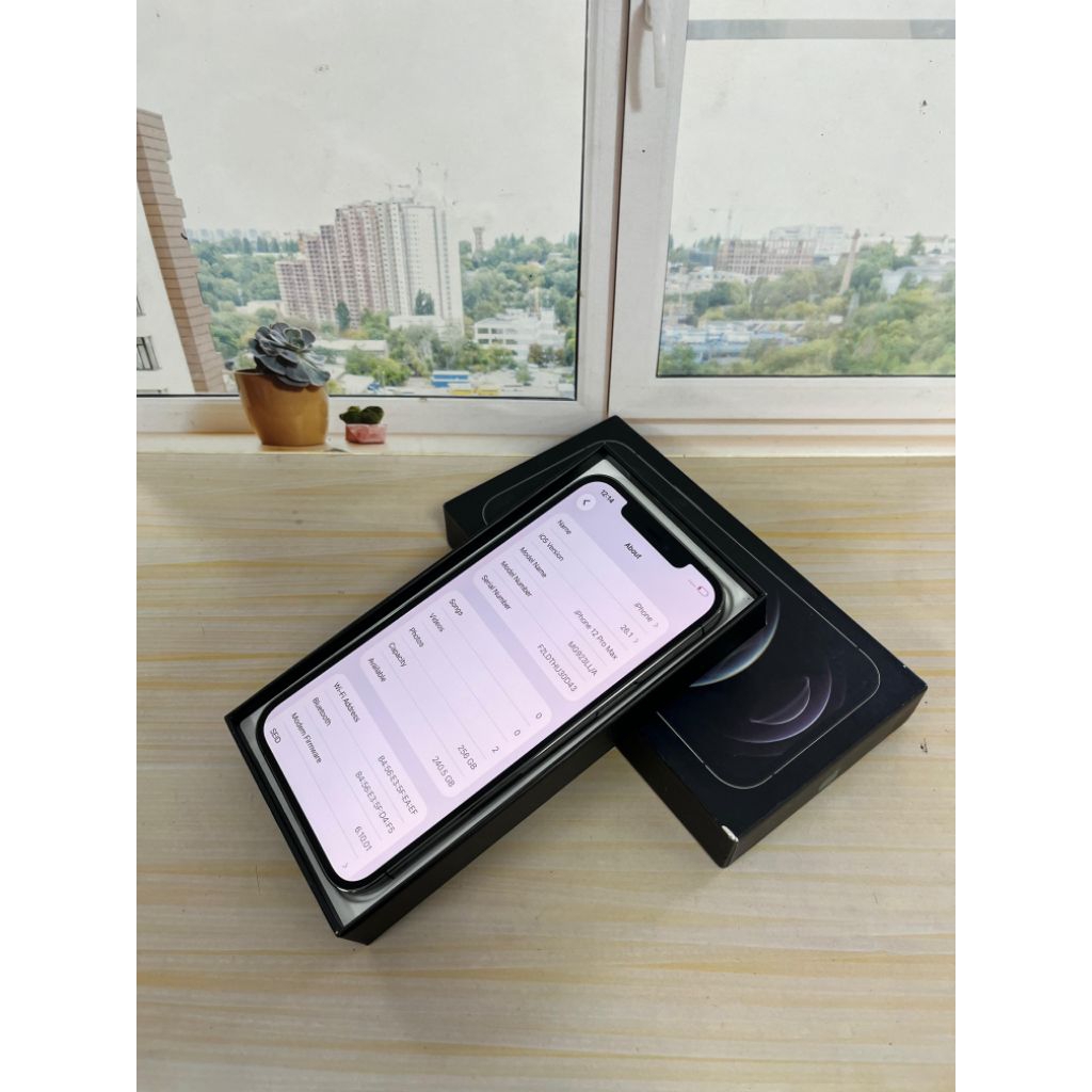 Iphone 12 Pro Max 256 GB Original fullset