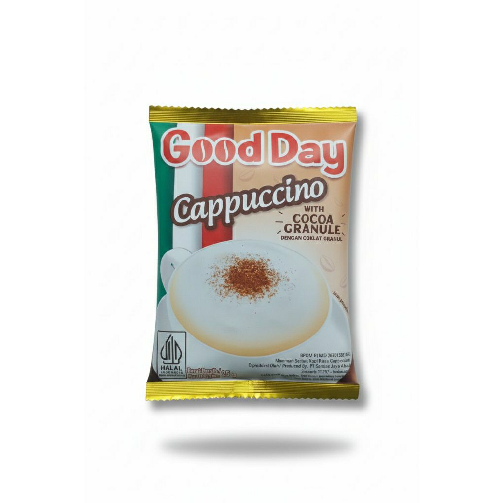 good day capuccino with cocoa granule