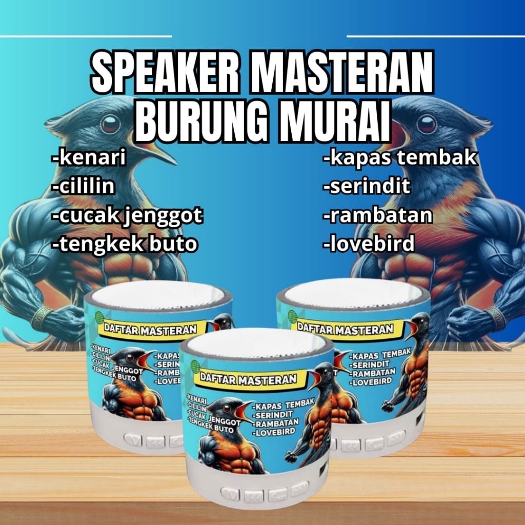 SPEAKER MP3 MASTERAN BURUNG MURAI