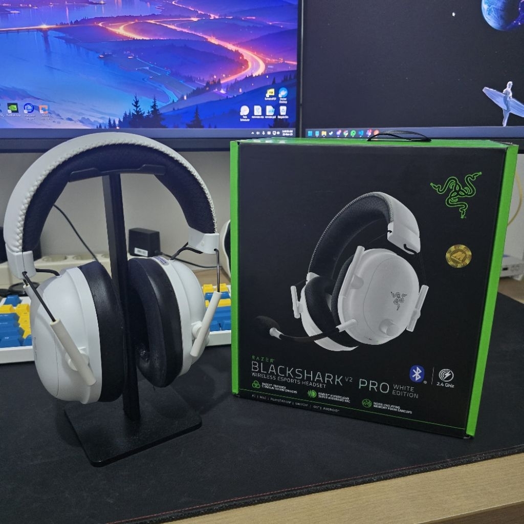 Razer Blackshark V2 Pro 2023 White Wireless Second