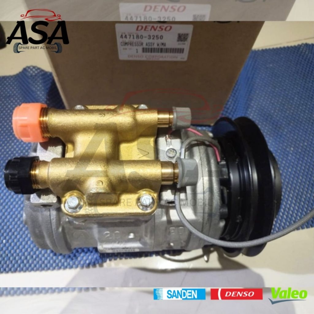 Comoresor Kompresor Ac Mobil Isuzu Elf Body 20 As20 Universal Denso Original