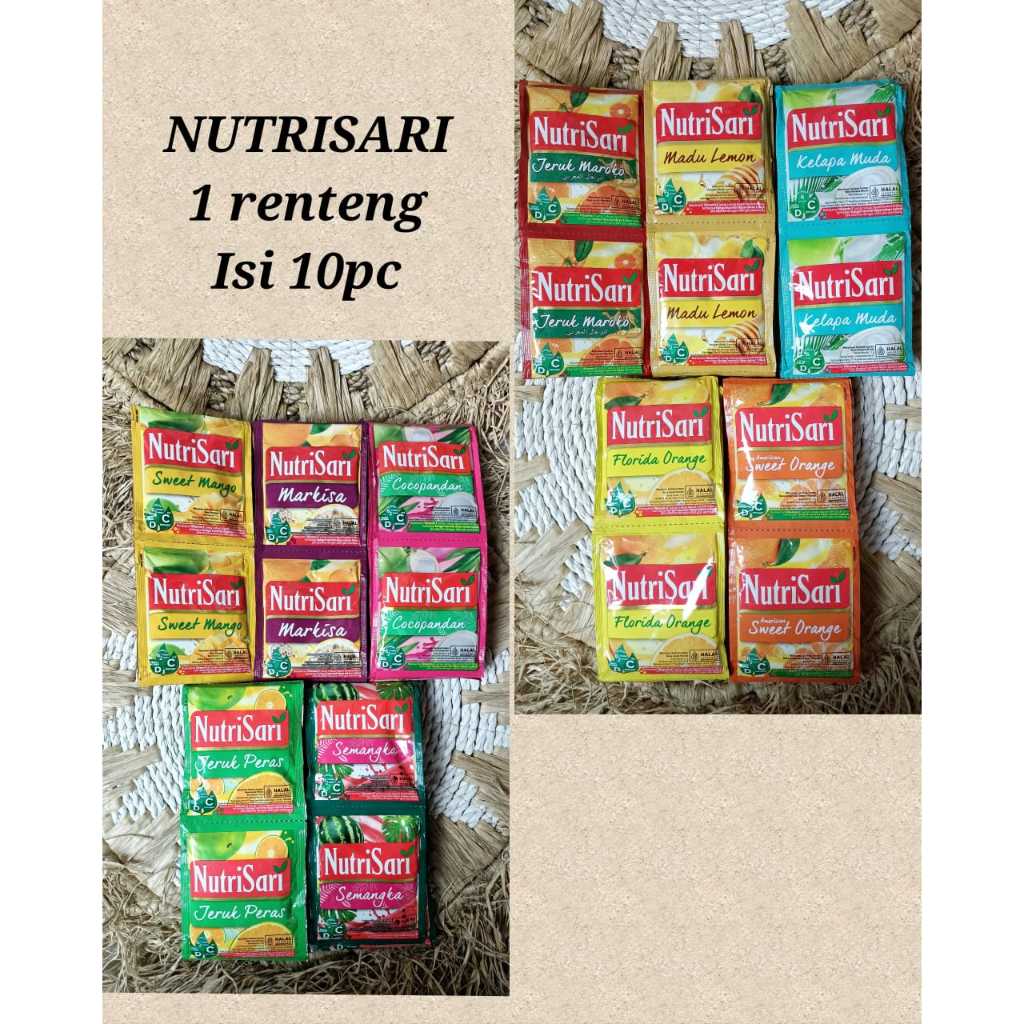 NUTRISARI RENCENG HARGA /RENCENG