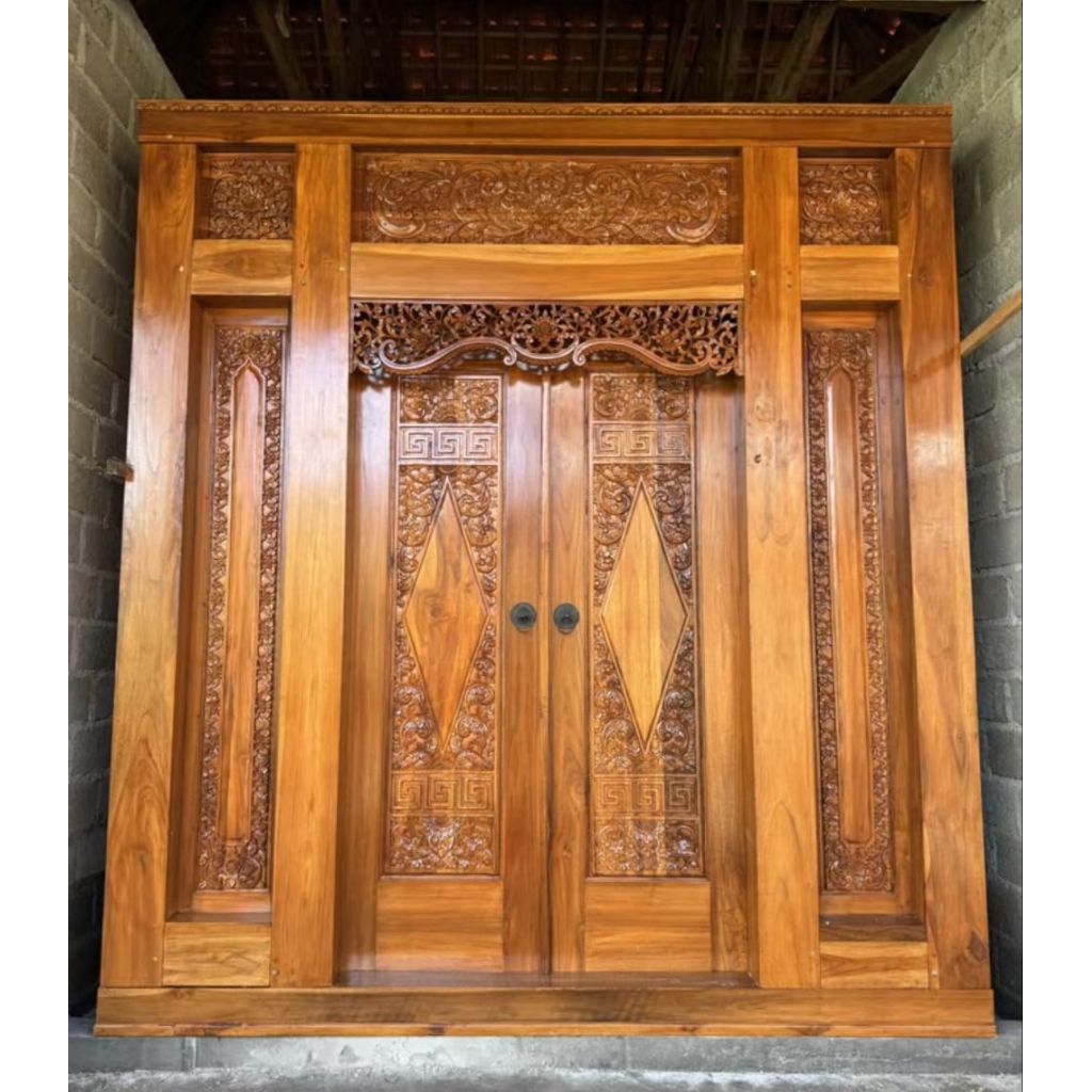 Gebyok klasik kayu jati gebyok minimalis