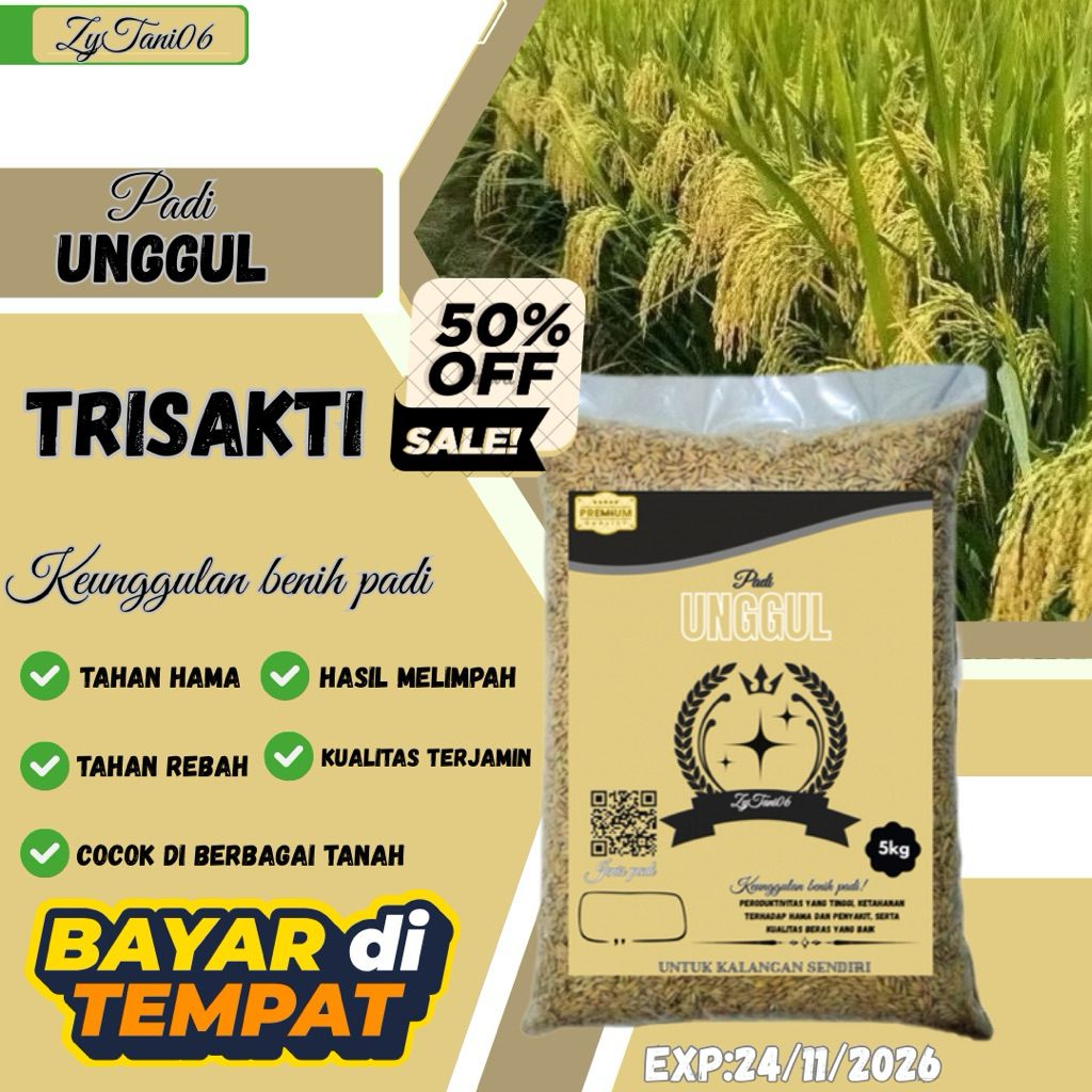 BENIH PADI TRISAKTI KEMASAN 5kg