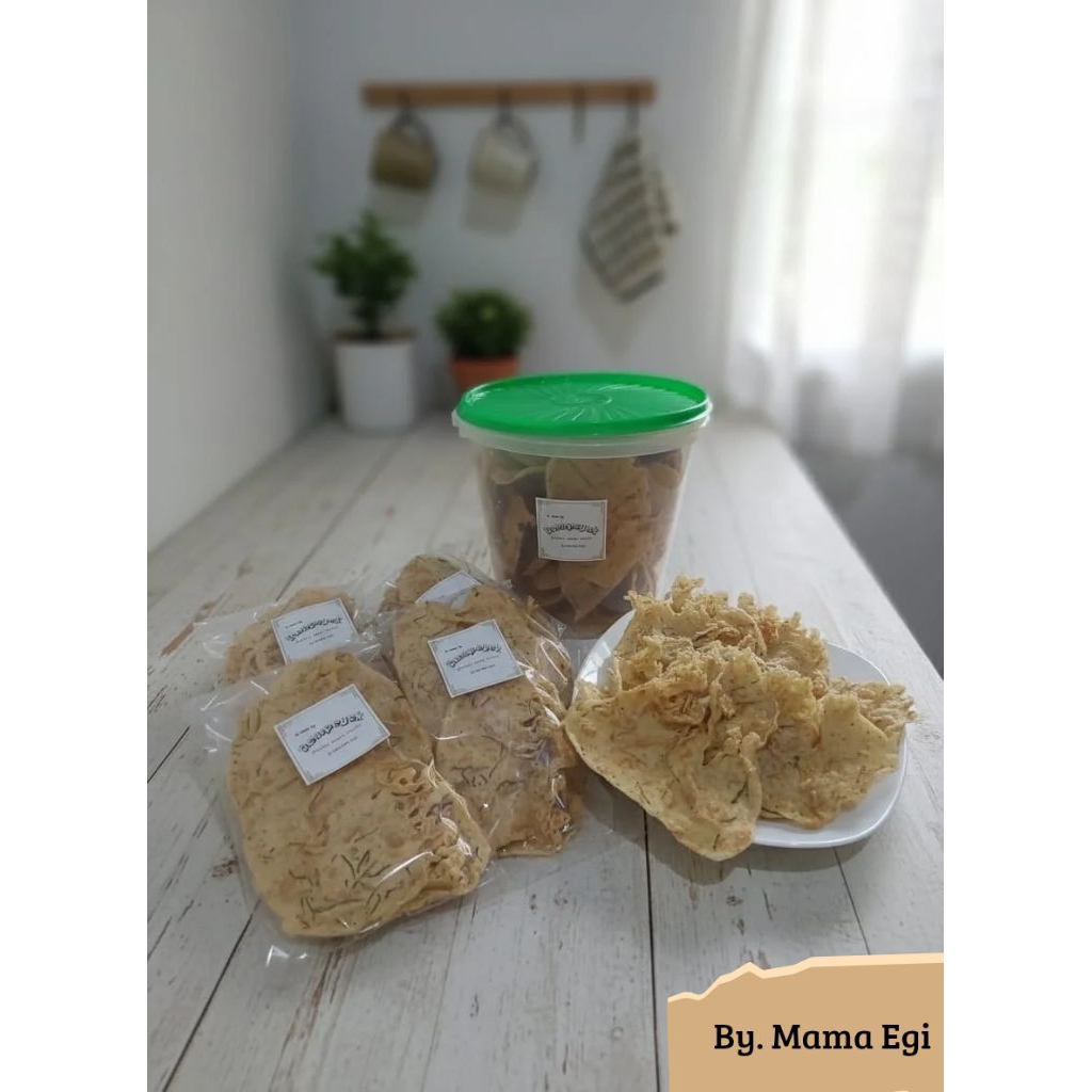 PREMIUM PEYEK UDANG REBON + DAUN JERUK TOPLES 5 LITER