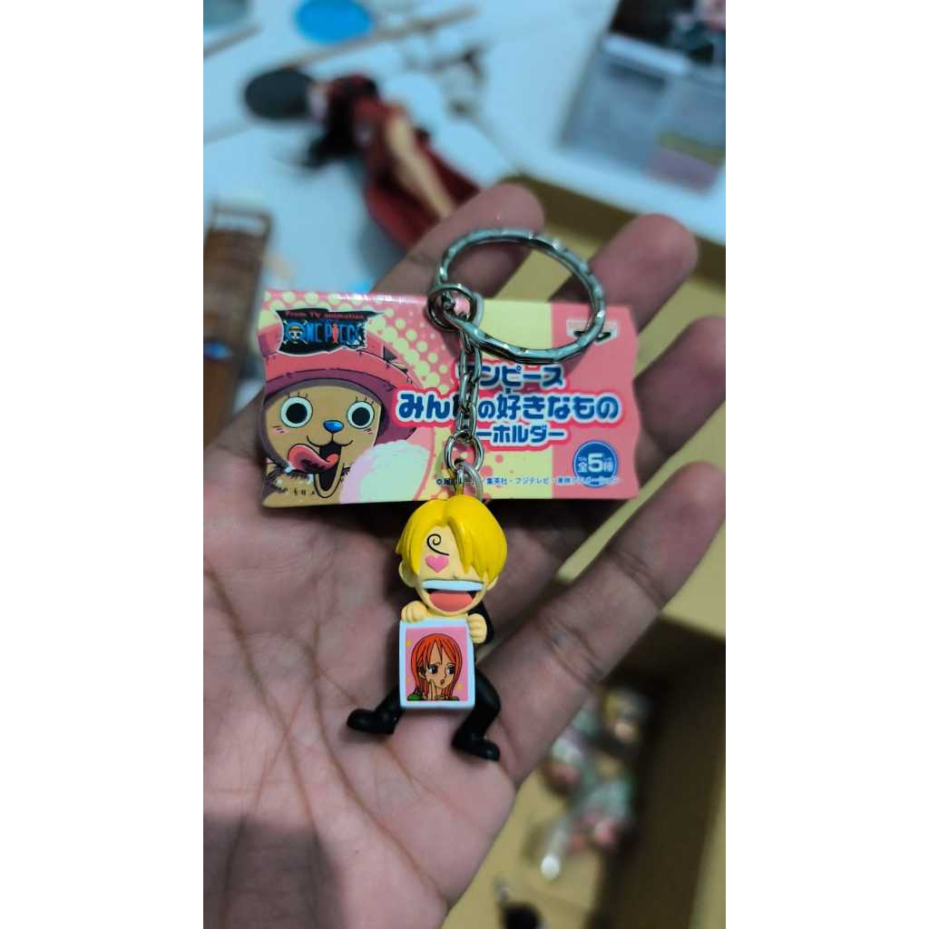 ONE PIECE KEYCHAIN FIGURE SANJI ORIGINAL