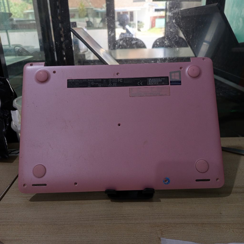 [ PINK ] Casing Bawah Asus E203M E203N Normal Tested Seken Original [ bottomcase cover bottom case k