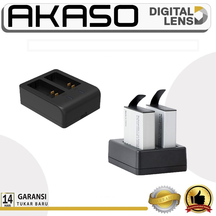 AKASO Battery Kit For V50X / Brave 7 / Brave 7 LE / Brave 8 Action Camera Original