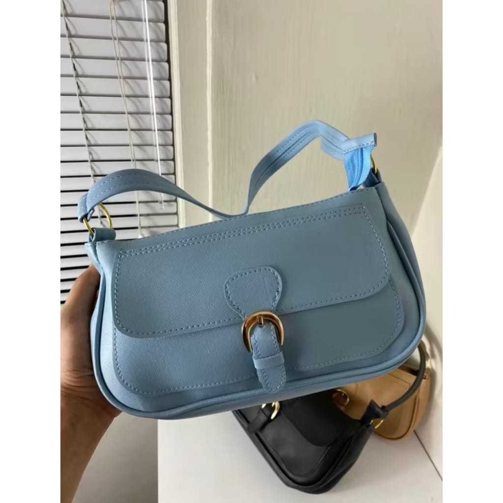 Tas Bahu Wanita PU Leather Formal Non Formal / Tas Wanita Kekinian / Tas Wanita Terbaru