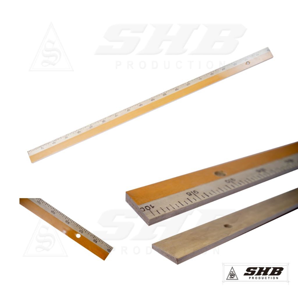 penggaris kayu 1 meter penggaris papan tulis penggaris kayu